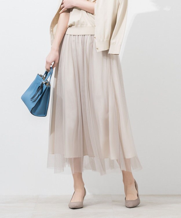 ONWARD Reuse Park 【自由区】スカート春夏 ベージュ