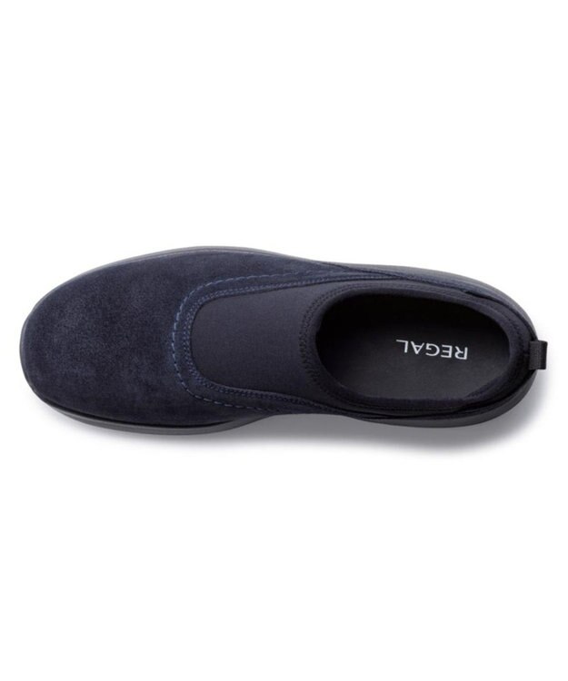 REGAL FOOT COMMUNITY 【リーガルメンズ】84JL スリッポン カジュアルシューズ ネイビースエード