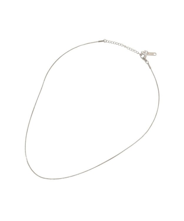 YECCA VECCA 【2本SET】ステンレス2連ネックレス Silver