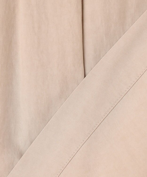 23区 【新色追加/洗える】ヴィンテージライトタフタ ブザム ワンピース ベージュ系