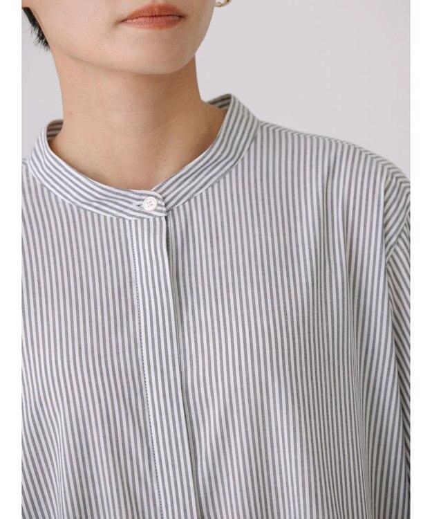 AMERICAN HOLIC アソートギャザーフレアワンピース Stripe Black