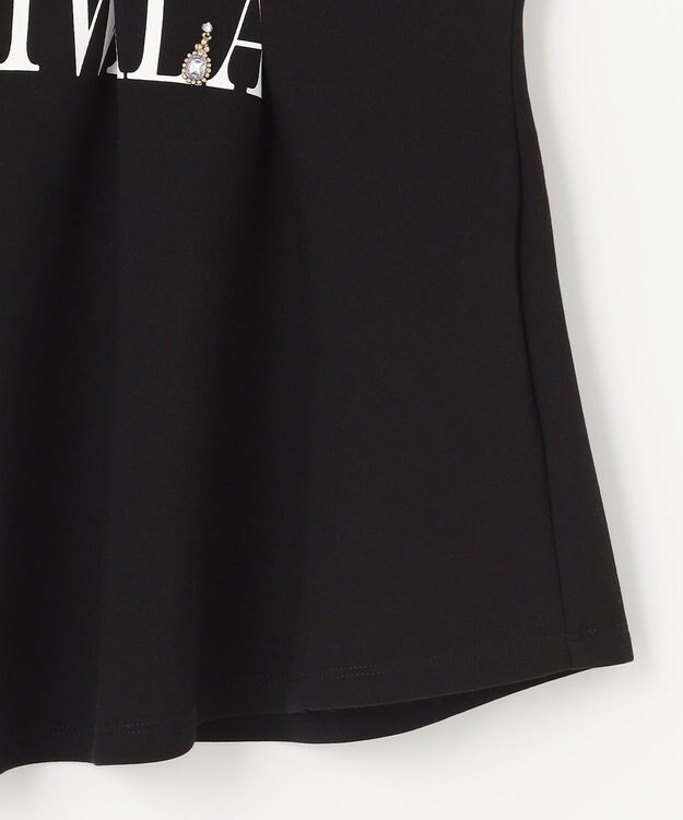 GRACE CONTINENTAL タックカットトップ ブラック