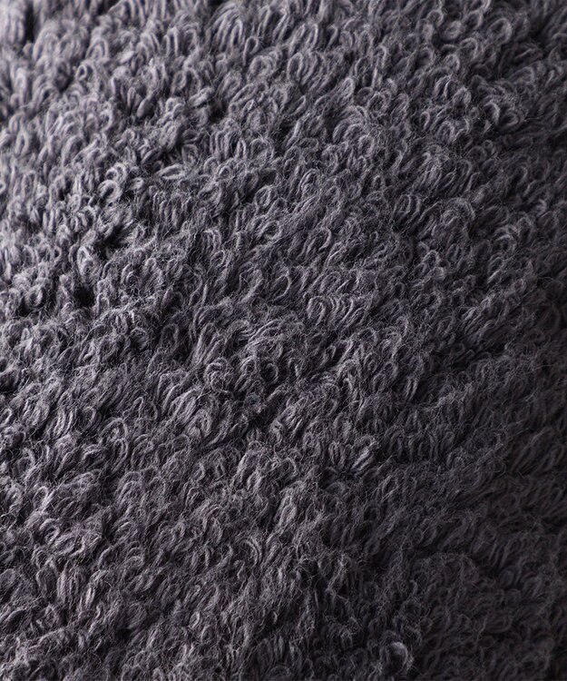 UCHINO ごくふわスリッパ　「ユニティ」　Mサイズ(足のサイズ23-25cm) ダークグレー