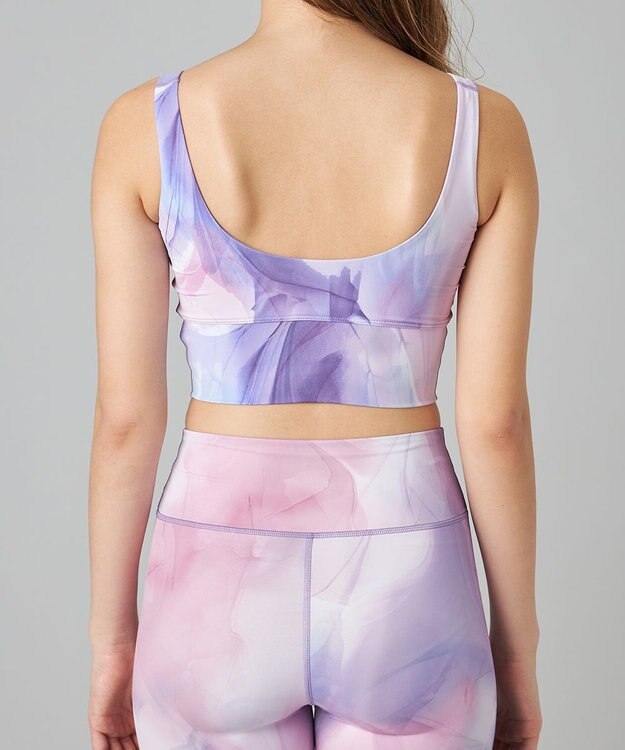 Chacott Chacott BALANCE インクアートプリントブラトップ ピンクＰＴ