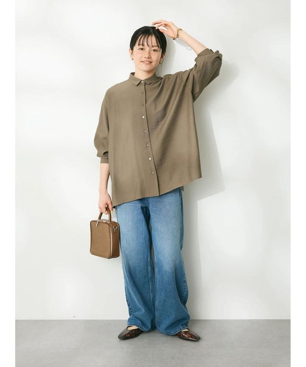 CRAFT STANDARD BOUTIQUE ワイドデニムパンツ Light Indigo