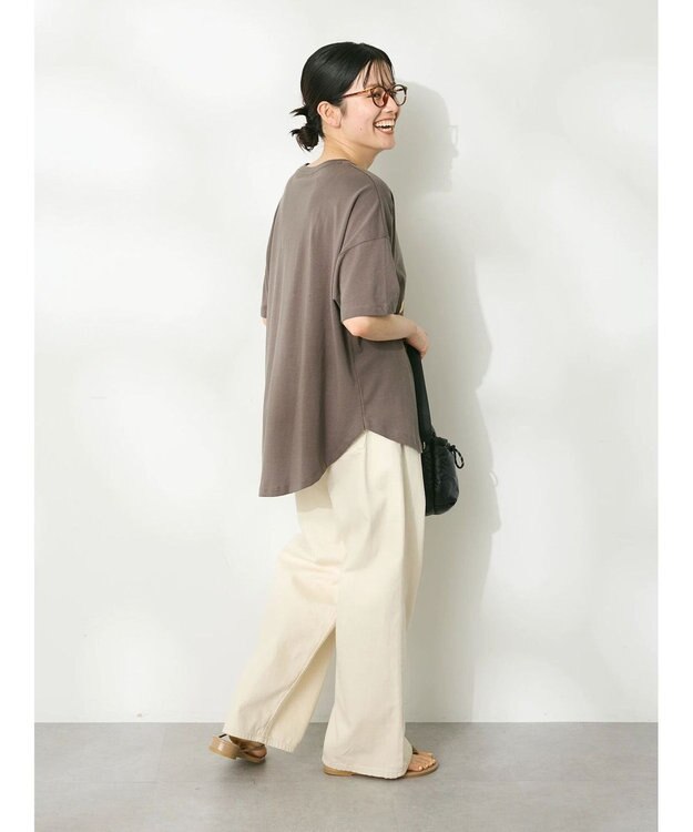 CRAFT STANDARD BOUTIQUE ワイドデニムパンツ Ivory