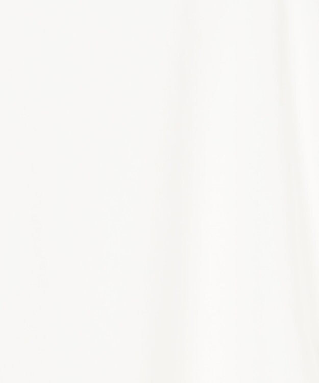 J.PRESS YORK STREET 【WOMEN】ワンウォッシュタイプライター リボンタイバンドカラー ブラウス ホワイト系