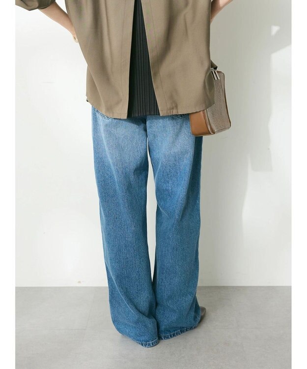 CRAFT STANDARD BOUTIQUE ワイドデニムパンツ Light Indigo