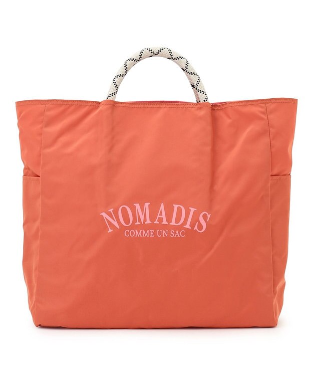 23区 NOMADIS SACリバーシブルトートバッグ(L) オレンジ系