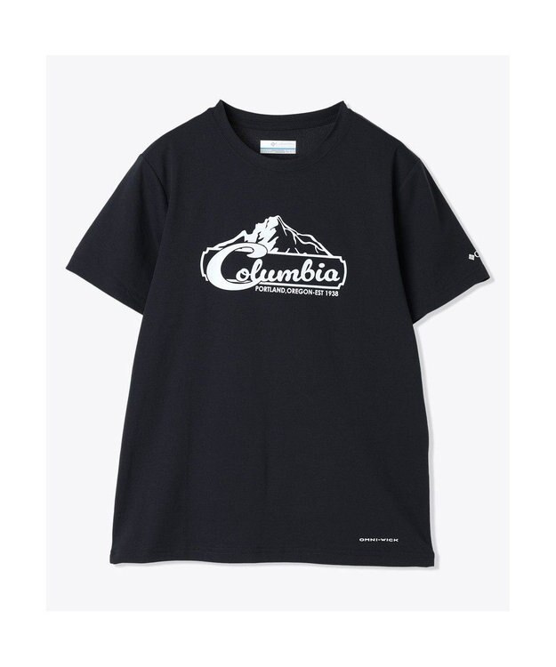 Columbia Columbia/ 【KIDS】ライトキャニオングラフィックショートスリーブTシャツ /コロンビア Black