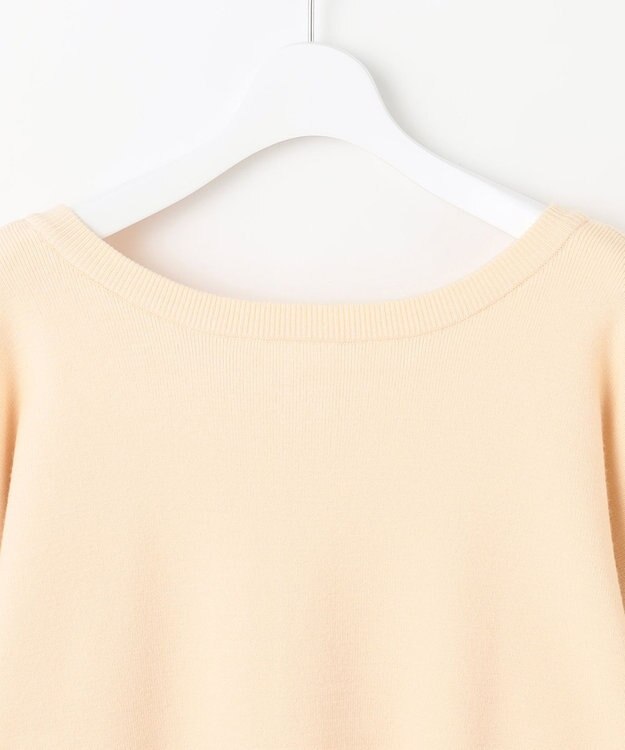 Feroux 【洗える】2WAY パールボタン カーディガン アイボリー系