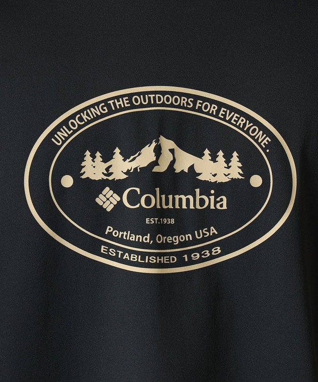 Columbia Columbia/ コールドベイダッシュショートスリーブTシャツ /コロンビア Black Front Print