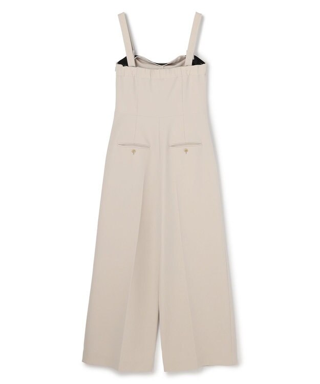 uncrave プルーフダブルクロス ベアオールインワン グレージュ