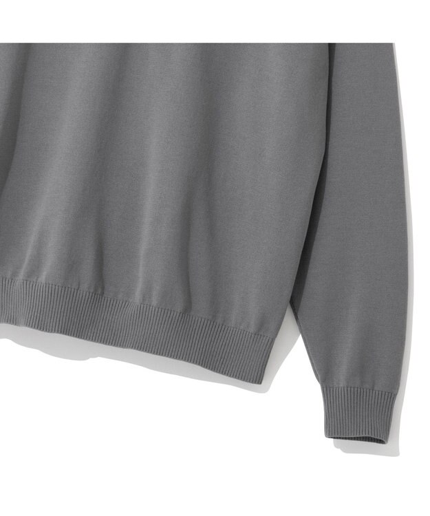 ZERO HALLIBURTON ハーフジップニット ZHG-M5A4a 85113 グレー