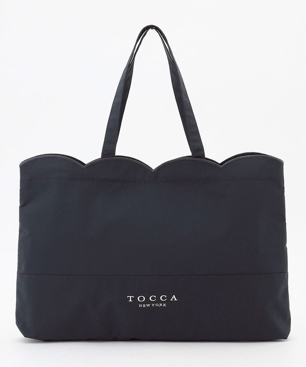 TOCCA 【A4サイズ対応】DEAR EMILY SUBBAG サブバッグ ネイビー系