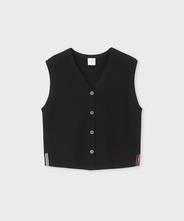 インターシャ ストライプ ベスト / Paul Smith | ファッション通販