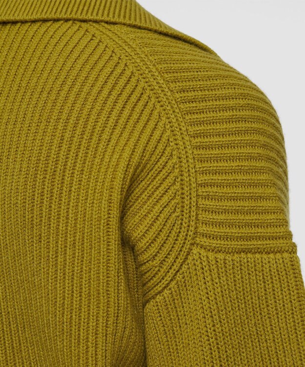 JOSEPH 【洗える】ニューカーディガンステッチオープンネックニット Amber