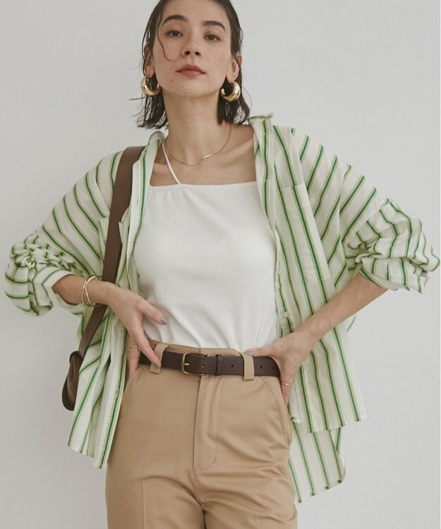 WEGO 【ANGIE VINTAGE/SMLサイズ展開】ストラップカップ付きベアキャミソール ホワイト