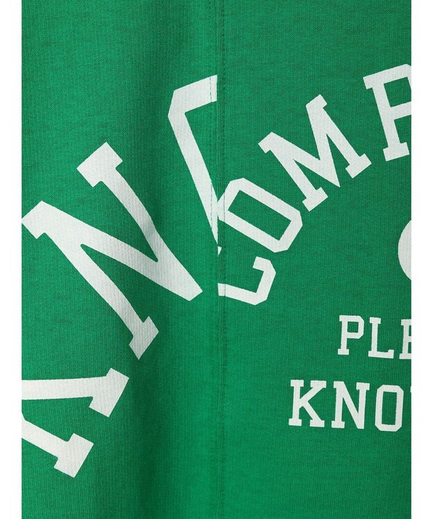 Green Parks コットンＵＳＡミニ裏毛リメイク風プルオーバー Green