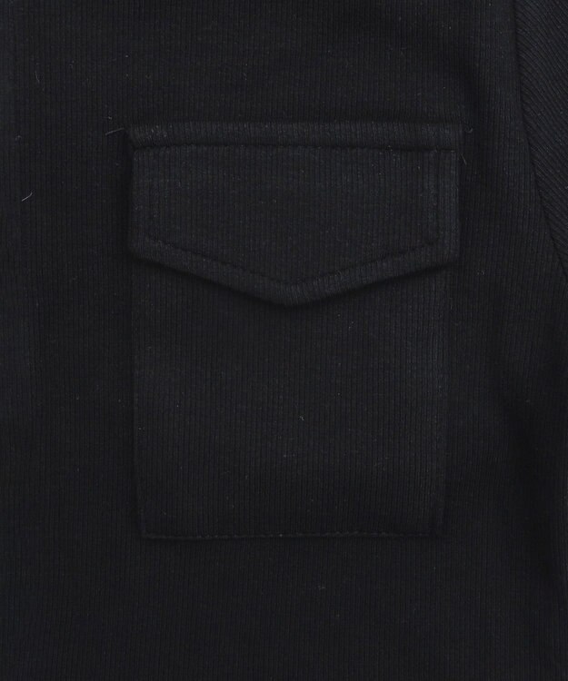 WEGO WジップクロップドSSピチPK ブラック