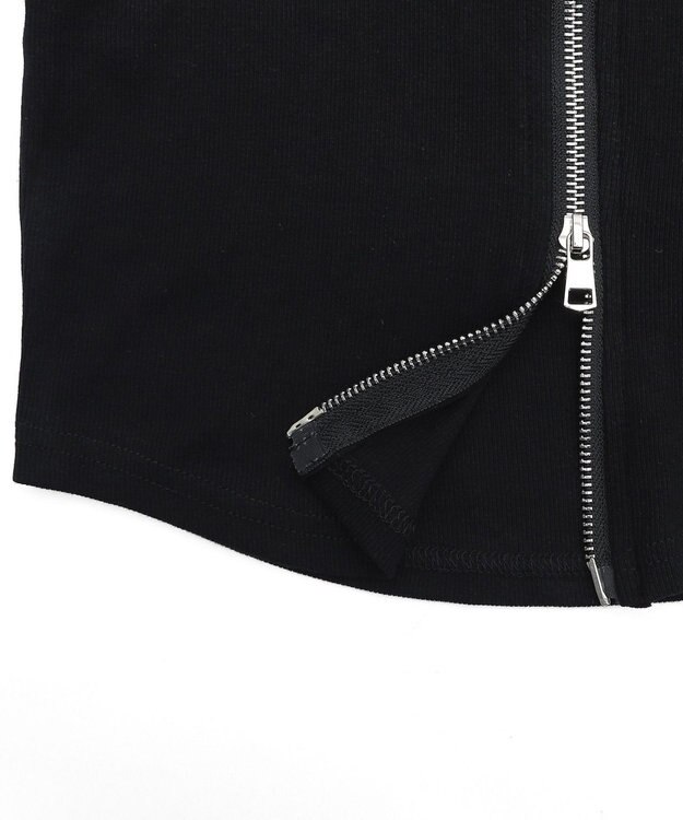 WEGO WジップクロップドSSピチPK ブラック