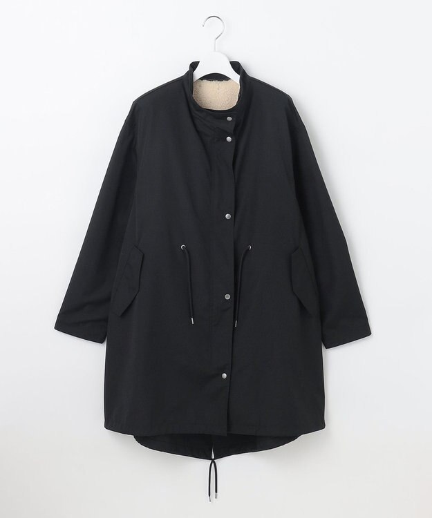 23区 S 【SLOW/一部店舗限定】マルチウェイ モッズコート ブラック系