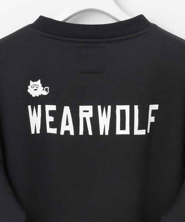PW CIRCULUS 【MEN】ウルフモチーフスエット ブラック系