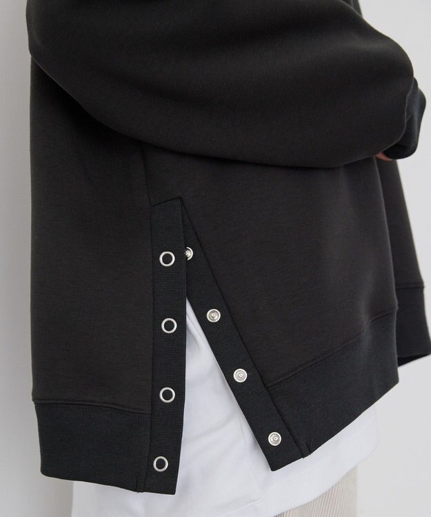 AMERICAN HOLIC サイドドットボタンポンチプルオーバー Charcoal Gray