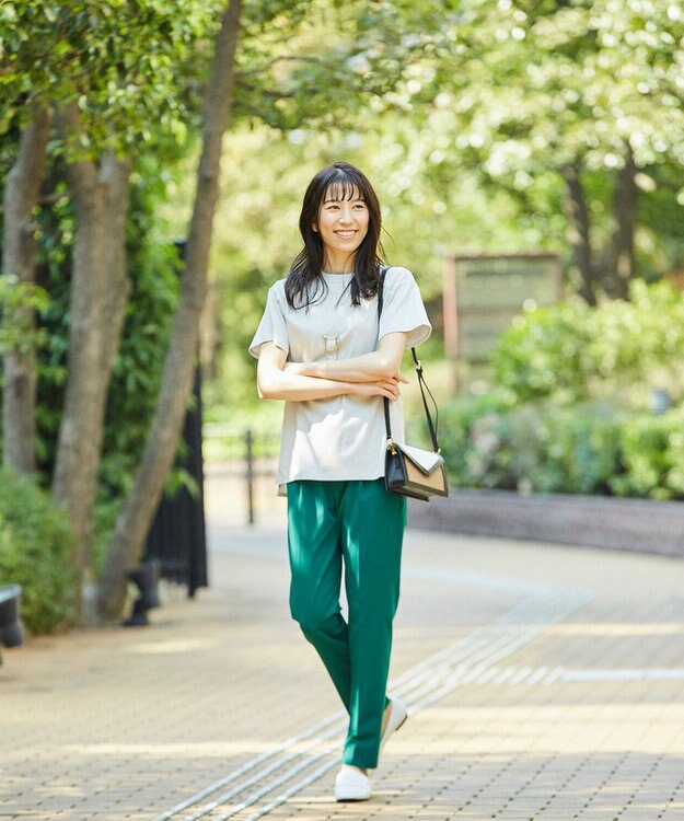 KASHIYAMA 【抗菌消臭】クレンゼ Teeシャツ アイスグレー