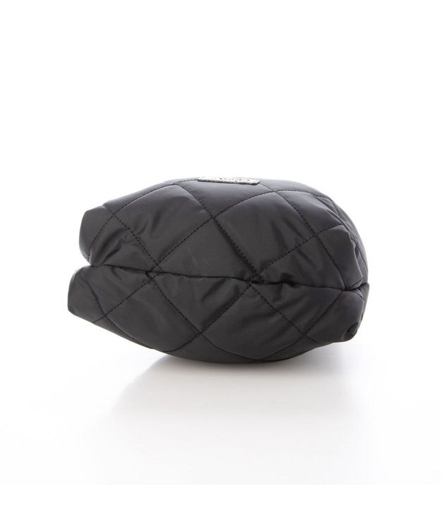 LA BAGAGERIE ドローストリング×キルト2WAYトート SSサイズ ブラック