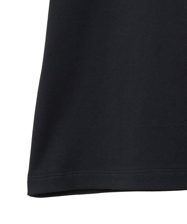 AMERICAN HOLIC 【接触冷感】スムースルーズクルーネックＴシャツ Black