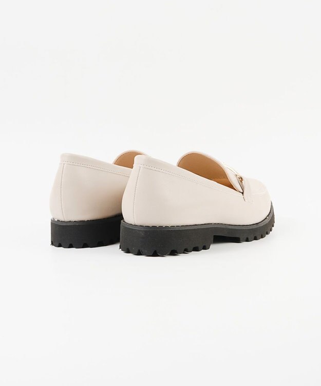 BONTRE 【pied du lapan/ピエドラパン】ビット付きローファー/50743ZI アイボリー