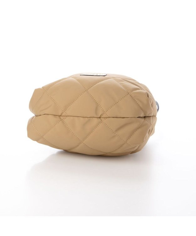 LA BAGAGERIE ドローストリング×キルト2WAYトート SSサイズ ベージュ