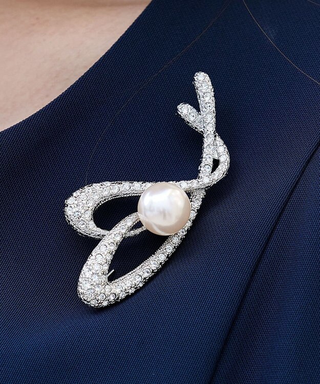 Tiaclasse ハートモチーフブローチ シルバー