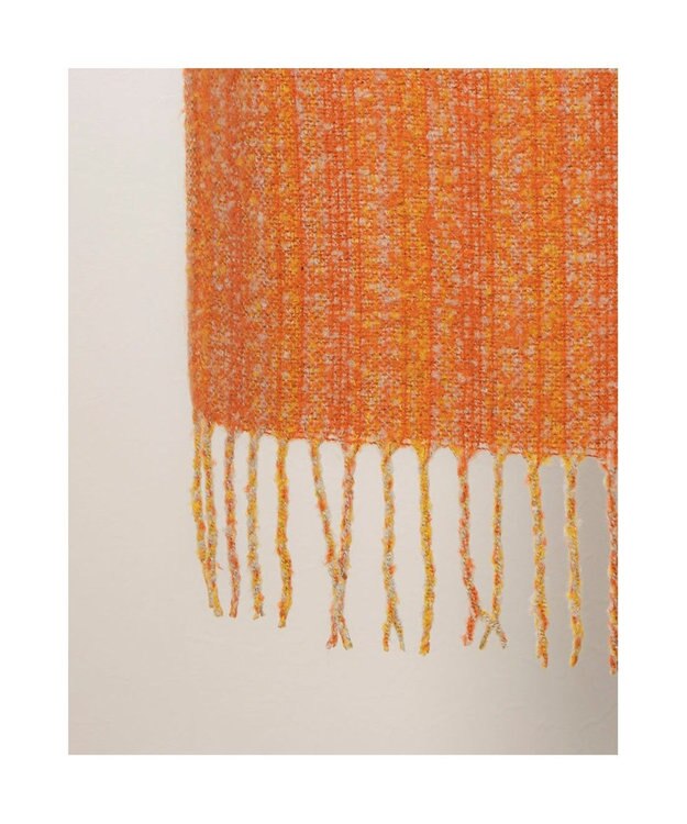 UNBILLION カシュネ cache nez / ツイードストール オレンジ