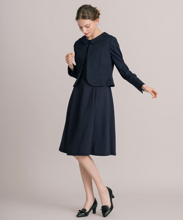 TOCCA 【消臭＆洗える！】LUMINOUS ドレス ネイビー系