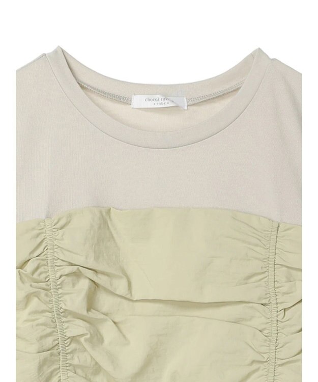 Green Parks ミディ丈ビスチェドッキングプルオーバー Light Green