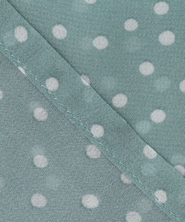 組曲 KIDS 【110-140㎝】ドットキャミ＋TシャツSET ミントグリーン×クリーム