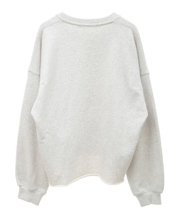 AMERICAN HOLIC ラメ裏毛ショートスウェット Oatmeal