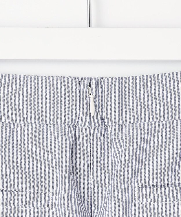 23区GOLF セットアップ企画【23Fondation/WOMEN】【吸水速乾】サッカーストライプ ツーピース ネイビー系2