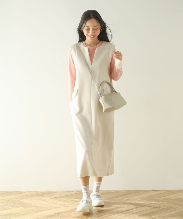 Green Parks メタルボールポイント２ＷＡＹバッグ Ivory