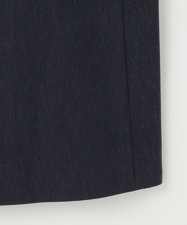 J.PRESS LADIES セルロースリネンストレッチ ダブル ジャケット ネイビー系