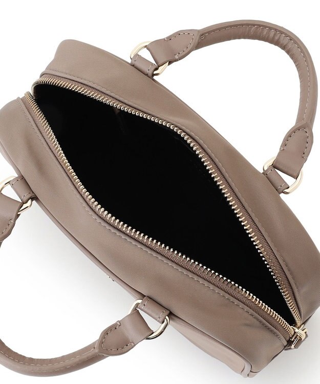 TOCCA 【撥水】WITH CLARISSE 2WAY NYLONBAG ミニボストンバッグ ベージュ系