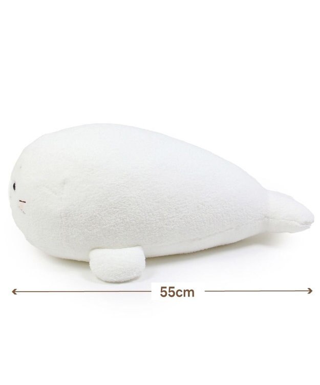 Mother garden しろたん ふんわり 抱き枕 55ｃｍ 白