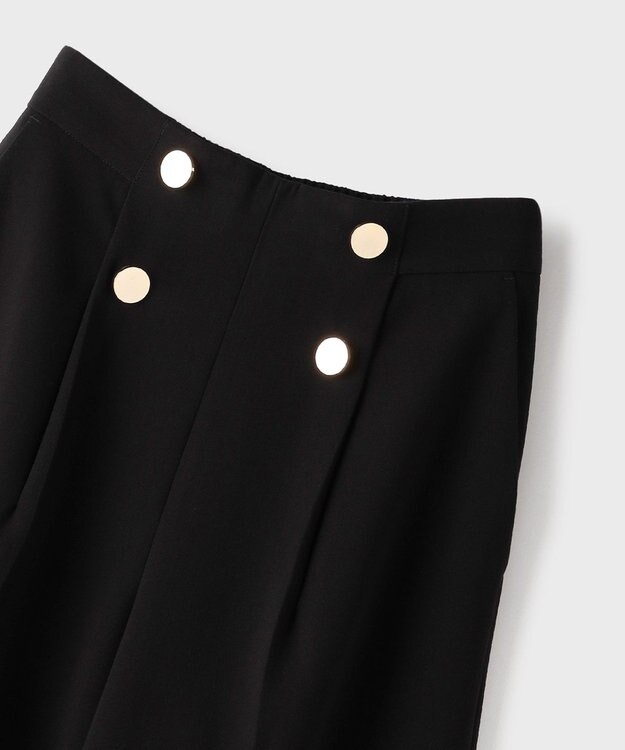 GRACE CONTINENTAL ダブルクロスマリンパンツ ブラック