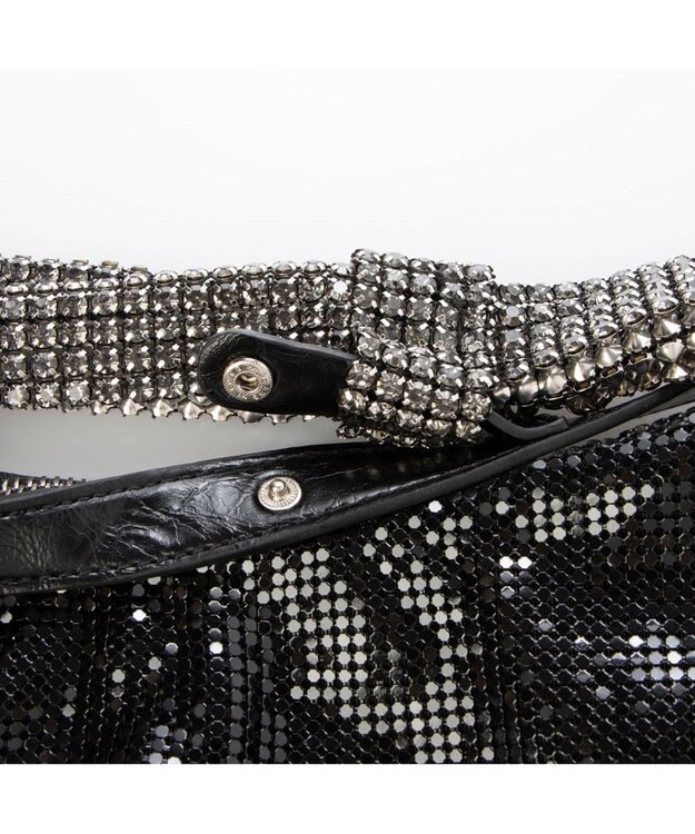 UNBILLION カカトゥ kakatoo / ビジューリボン2wayバッグ ブラック