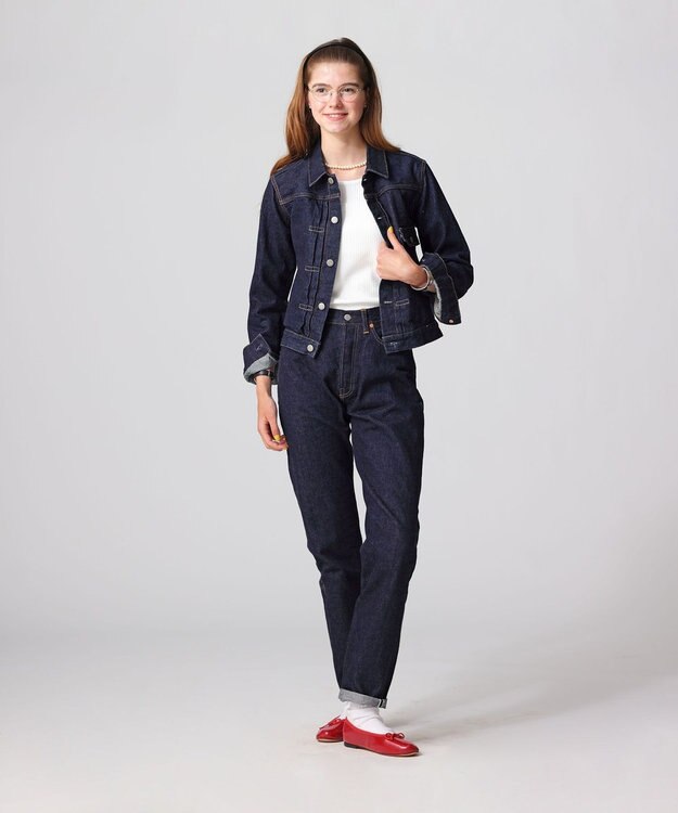 LENO BRENDA TRUCKER JACKET　定番デニムジャケット INDIGO
