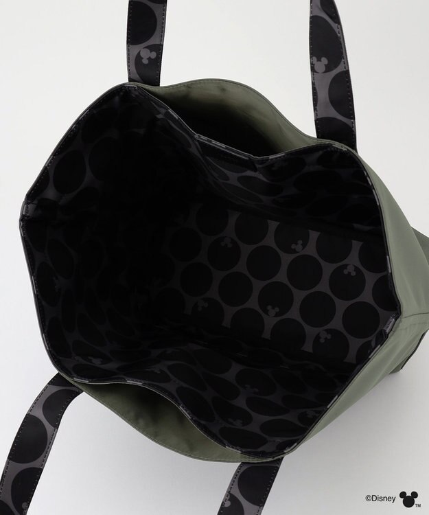 Y'SACCS 【Disney Collection】シルエットプリントトートバッグ　Mサイズ グレー