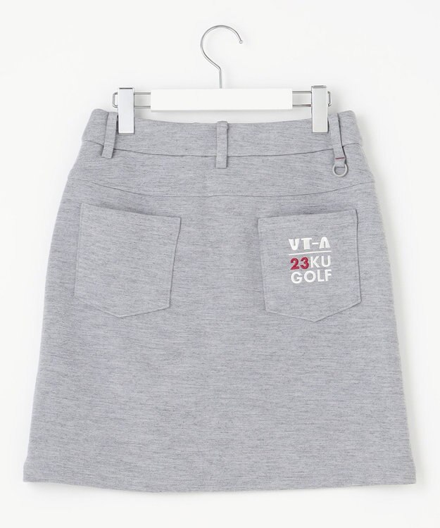 23区GOLF 【WOMEN】【ストレッチ】ポンチ スカート ライトグレー系