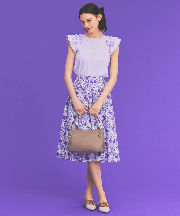 TOCCA 【消臭・洗える！】MELODICA トップス ライラック系